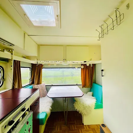 Cute Little Caravan For 2 In Old Orchard Kamp alanı *